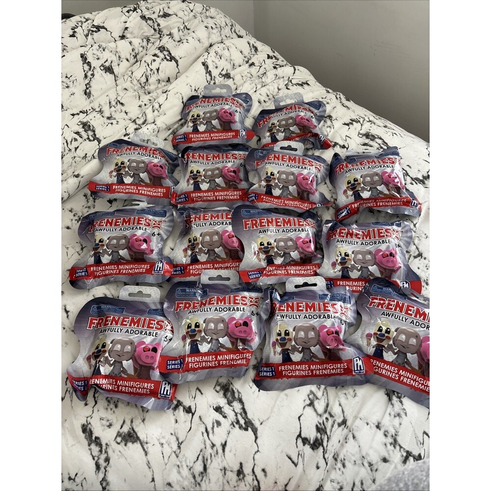 FRENEMIES Awfully Adorable Piggy Minifigures Series 1 - Lot of 14 Blind Bags